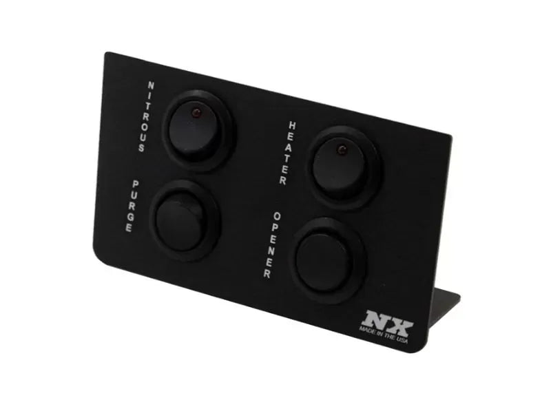 Nitrous Express Custom Switch Panel for 2015-2020 Dodge Charger, Illuminated Installation