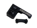 Nitrous Express Handle Bar Switch Mount for 7/8" Bars, Left Offset, Billet Aluminum