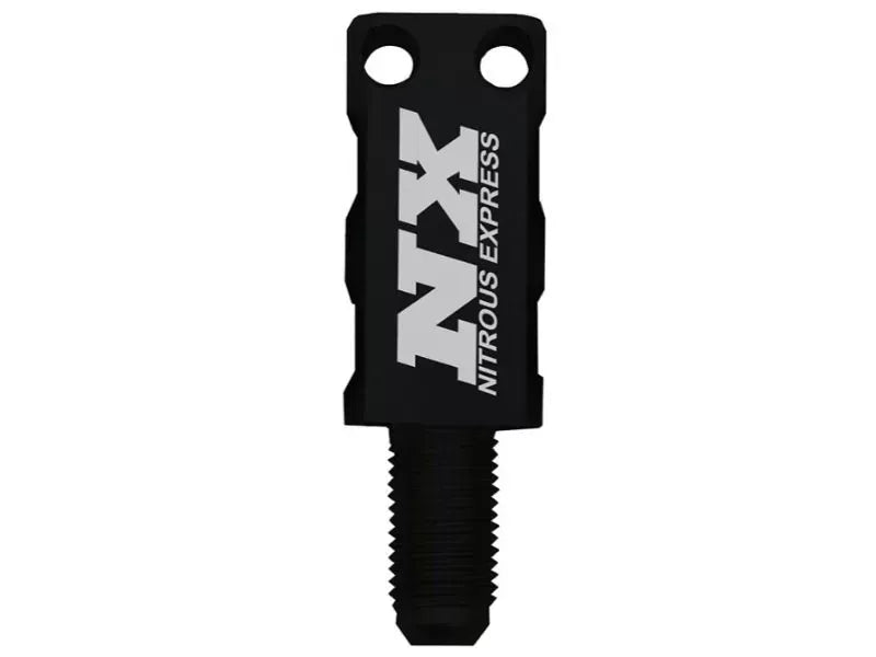 Nitrous Express Compact Distribution Block 3AN Inlet 5/16-24 Outlets for Nitrous Systems