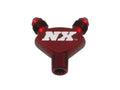 Nitrous Express Red 1/8NPT x 3AN Billet Pure-Flo Y Fitting for Nitrous Systems