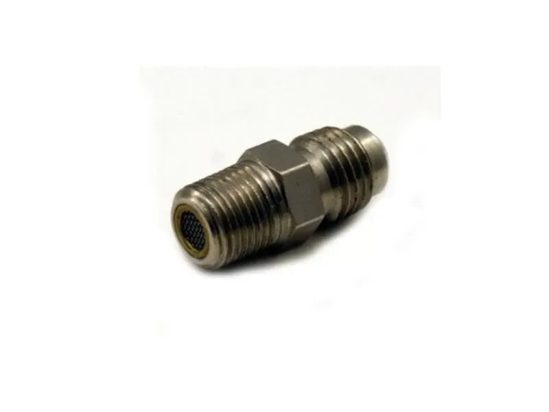 Nitrous Express Nitrous Filter Fitting 6AN x 1/8 NPT Straight Fitting 16112M/C