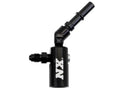 Nitrous Express 45 Degree Billet Fuel Line Adapter for 3/8 & 10mm Late Model EFI Vehicles