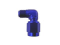 Nitrous Express Blue 90 Degree MAF Housing Jet Fitting for High Performance Systems