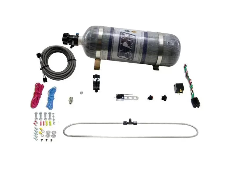Nitrous Express N-Tercooler System for Turbo Applications with 12lb Carbon Composite Bottle