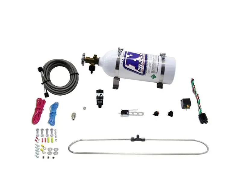 Nitrous Express N-Tercooler System with 5lb CO2 Bottle for Turbocharged Applications