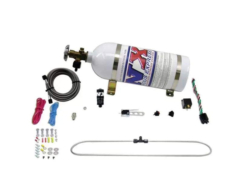 Nitrous Express N-Tercooler System with 10lb CO2 Bottle for Turbocharged Applications