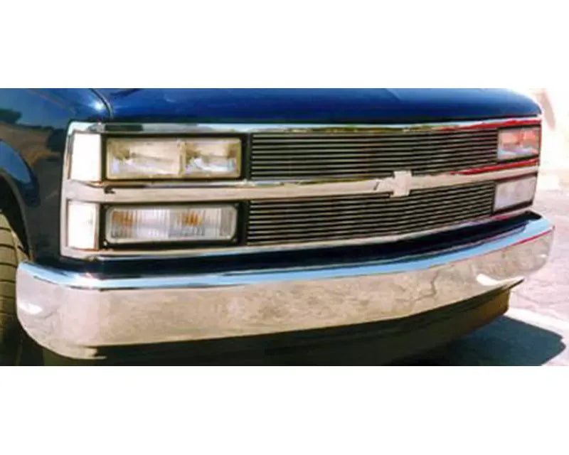 1988-1993 Silverado, Sub/Tahoe Billet Grille, Polished, 2 Pc, Insert - PN #20030