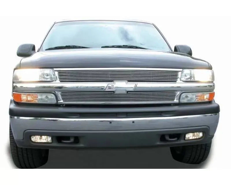 2000-2006 Sub/Tahoe, 99-02 Silverado Billet Grille, Polished, 2 Pc, Insert - PN #20075