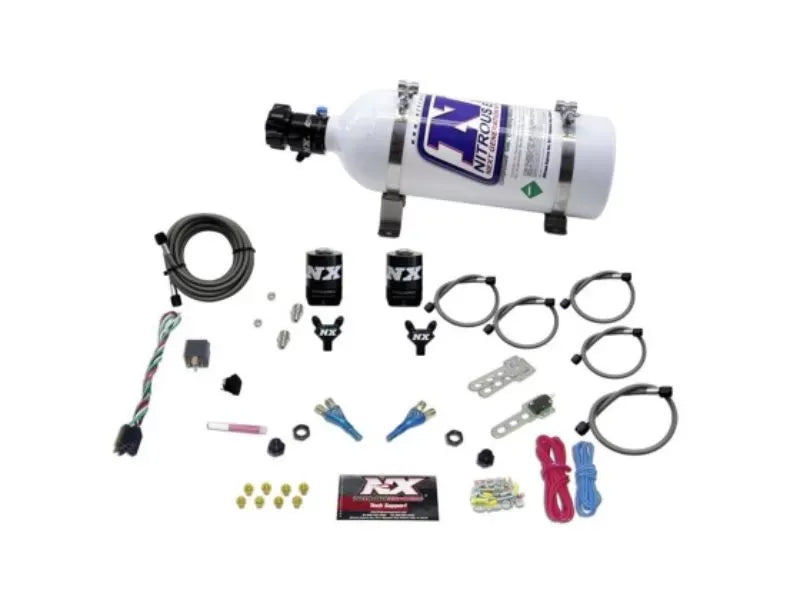 Nitrous Express Nitrous Kit 100-300HP Dodge EFI Full Race Dual Nozzle 5lbs Bottle