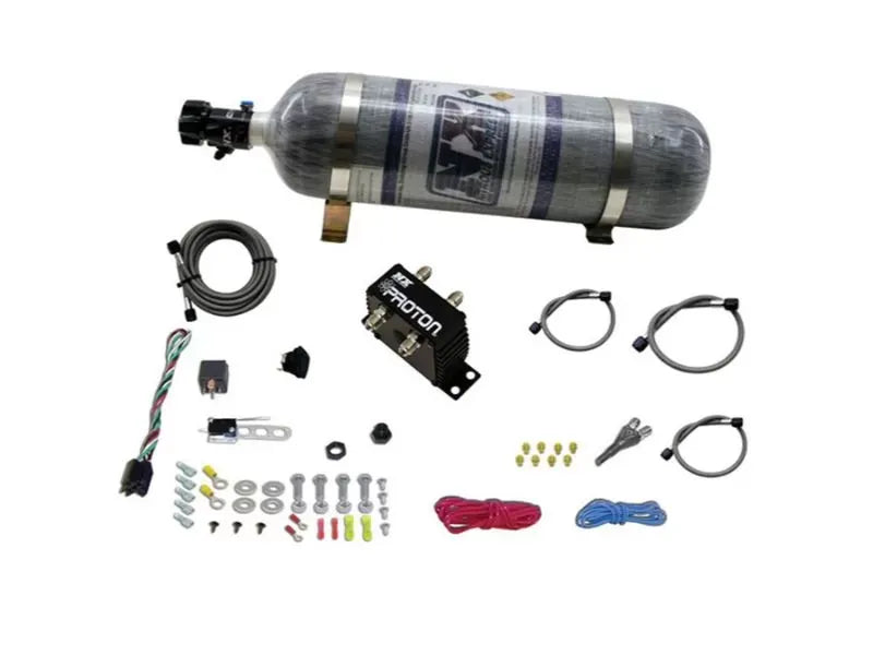 Nitrous Express Proton Plus Nitrous Kit 12lb Bottle for Electronic Fuel Injected Vehicles