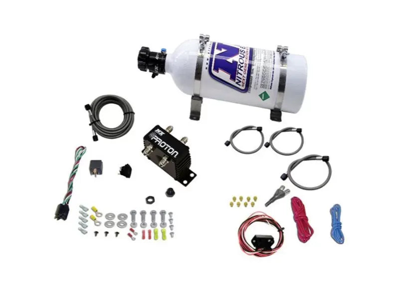 Nitrous Express Proton Fly By Wire Nitrous Kit 5lbs Bottle for EFI Vehicles Up to 250HP