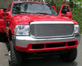 2000-2004 Ford Excursion, 99-04 Super Duty Billet Grille, Polished, 1 Pc, Insert - PN #20574