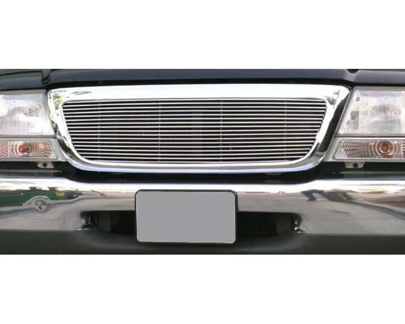 1998-2000 Ford Ranger Billet Grille, Polished, 1 Pc, Insert - PN #20676
