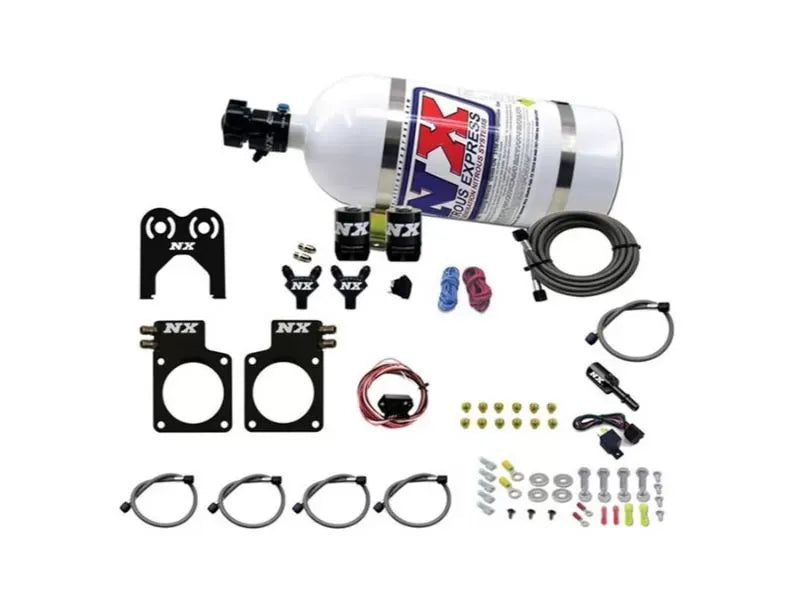 Nitrous Express Nitrous Plate Kit 35-300HP with 10lb Bottle for Nissan GT-R 2009-2020
