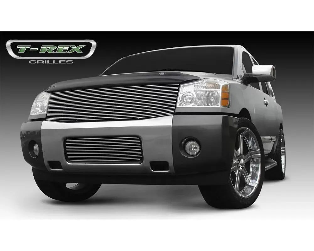 2004-2007 Armada, 04-14 Titan Billet Grille, Polished, 1 Pc, Replacement - PN #20780