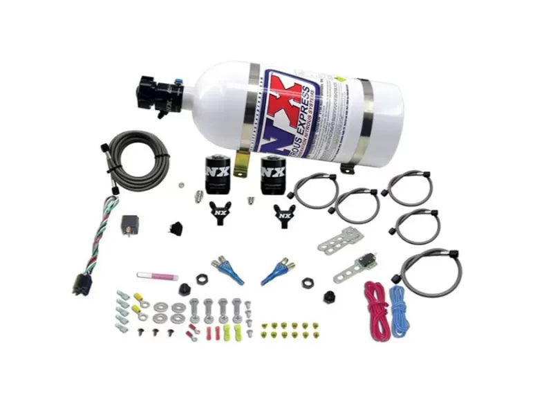 Nitrous Express 50-300 HP BMW EFI Dual Nozzle Nitrous Kit with 10lb Bottle, Part No. 20816-10