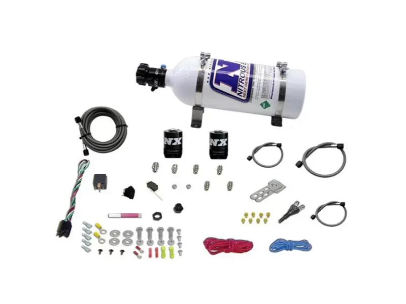 Nitrous Express EFI Universal Nitrous Kit 5lbs Bottle Single Nozzle Application 20915-05