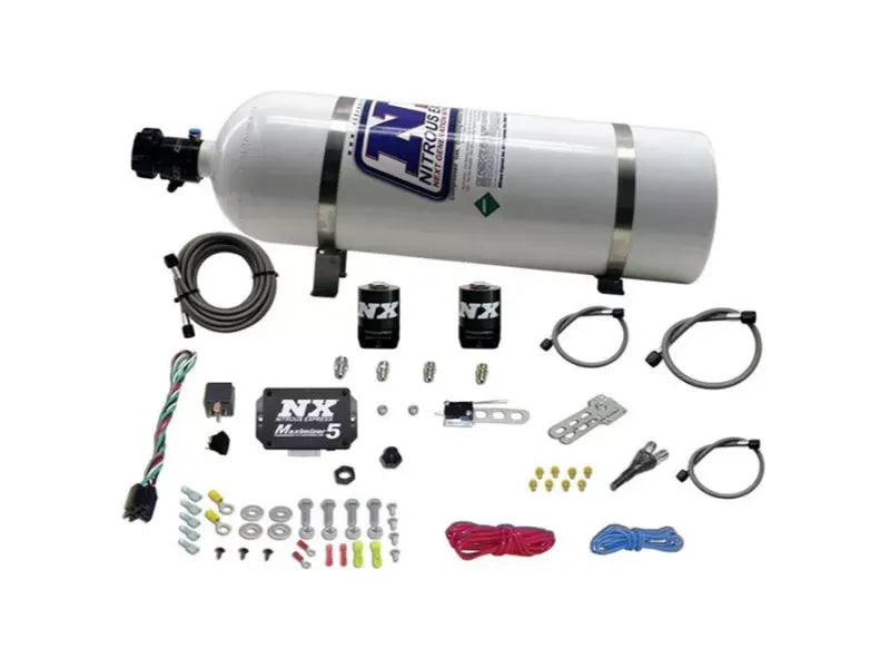 Nitrous Express Instaboost Digital EFI Nitrous Kit 15lb Bottle, Turbo Lag Eliminator