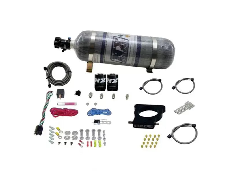 Nitrous Express 50-350HP Nitrous Plate Kit for GM LS 78mm 3-Bolt, 1997-2006 Chevrolet/GMC
