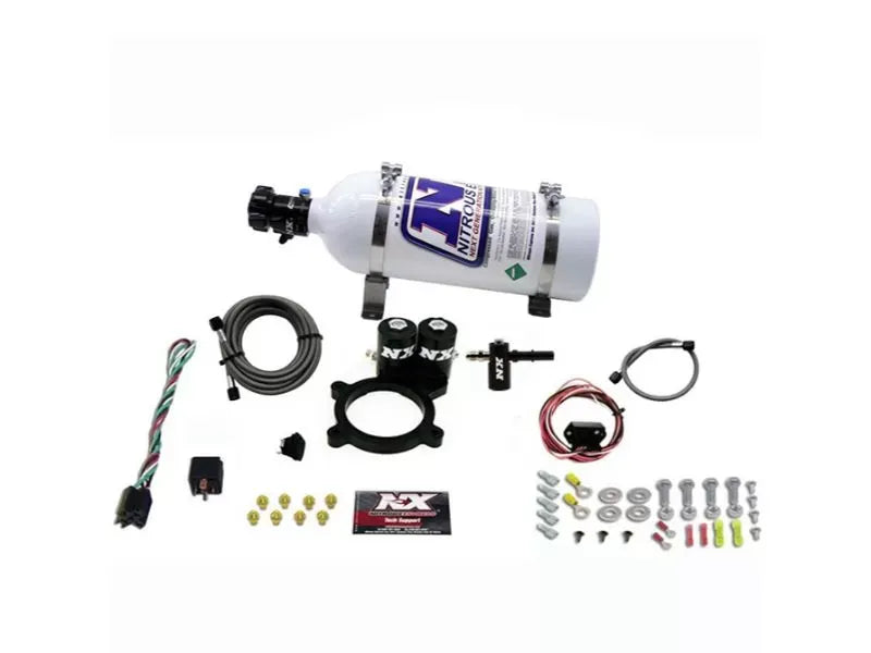 Nitrous Express 50-250HP Nitrous Plate Kit for GM 5.3L Truck 2014+ with 5lbs Bottle
