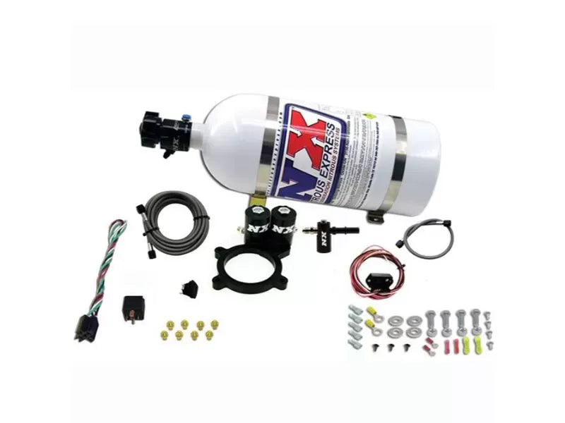 Nitrous Express 50-250HP Nitrous Plate Kit for GM 5.3L Truck 2014+ with 10lbs Bottle