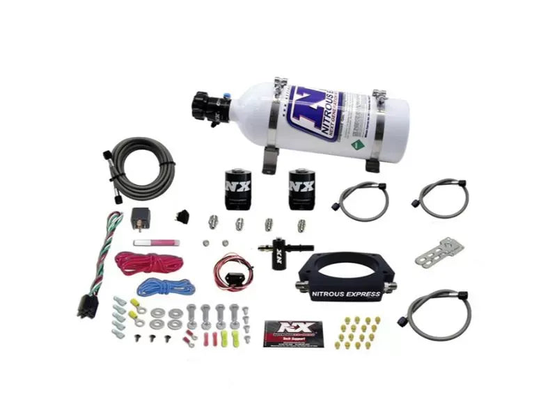 Nitrous Express 50-300HP Nitrous Plate Kit with 5lbs Bottle for Chevrolet Corvette C7 & Camaro 6.2L 2014+