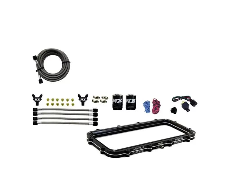 Nitrous Express Holley Hi-Ram Plenum Nitrous Plate Kit 20940-00 - Billet Aluminum, No Bottle