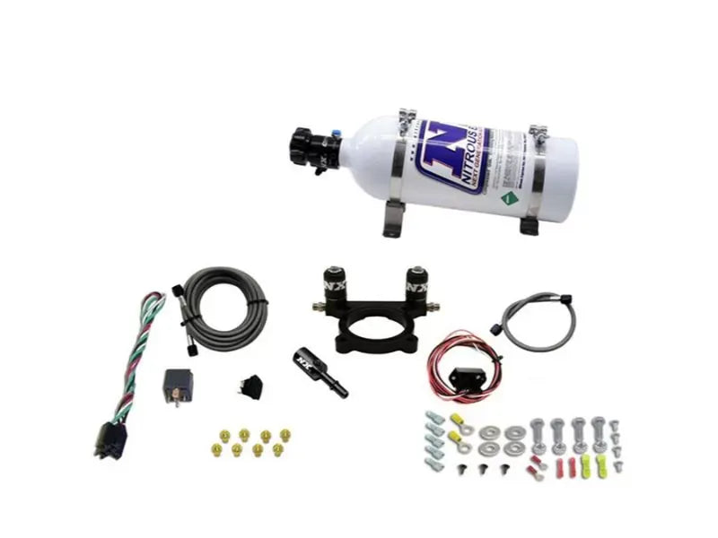 Nitrous Express Nitrous Plate Kit with 5lbs Bottle for Dodge Challenger/Charger SRT Hellcat/Demon 2015-2020