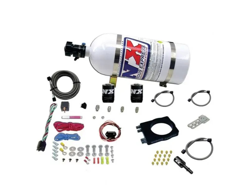 Nitrous Express Nitrous Plate Kit 50-400HP with 10lb Bottle for Dodge, Jeep, Chrysler 2005-2020