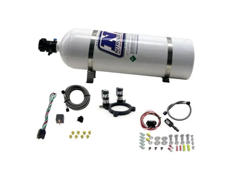 Nitrous Express Nitrous Plate Kit with 15lbs Bottle for Ford 3.5L/3.7L V6 2011-2014