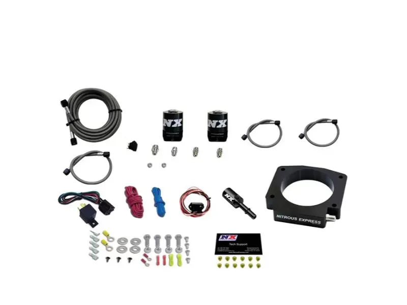 Nitrous Express Nitrous Plate Kit for Ford Mustang GT350 5.2L 2015-2017, Spraybarless Design