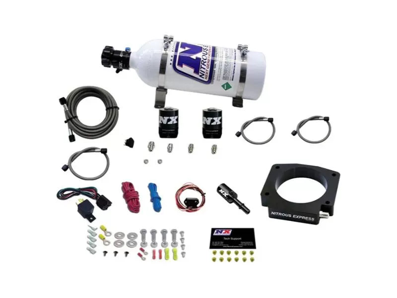 Nitrous Express Nitrous Plate Kit with 5lbs Bottle for Ford Mustang GT350 5.2L 2015-2017