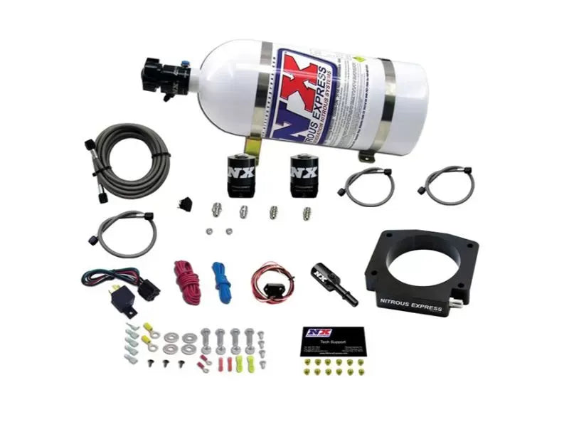 Nitrous Express Nitrous Plate Kit with 10lbs Bottle for Ford Mustang GT350 5.2L 2015-2017