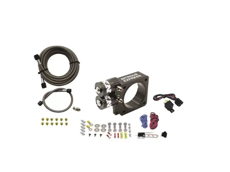 Nitrous Express Nitrous Plate Kit for Ford Mustang GT 5.0L 1986-1993, Spraybarless Design