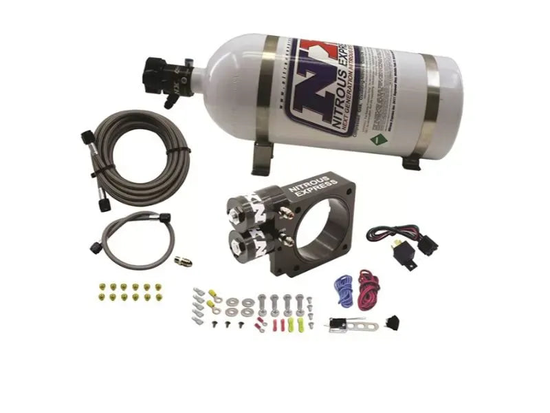 Nitrous Express Nitrous Plate Kit with 10lbs Bottle for Ford Mustang GT 5.0L 1986-1993