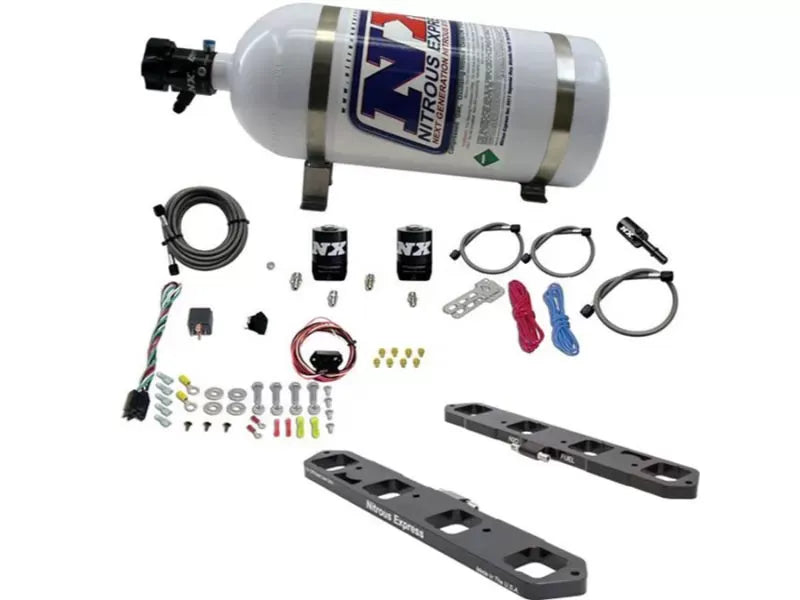 Nitrous Express Direct Port Plate System with 10lb Bottle for Dodge/Jeep Hemi 2003-2022