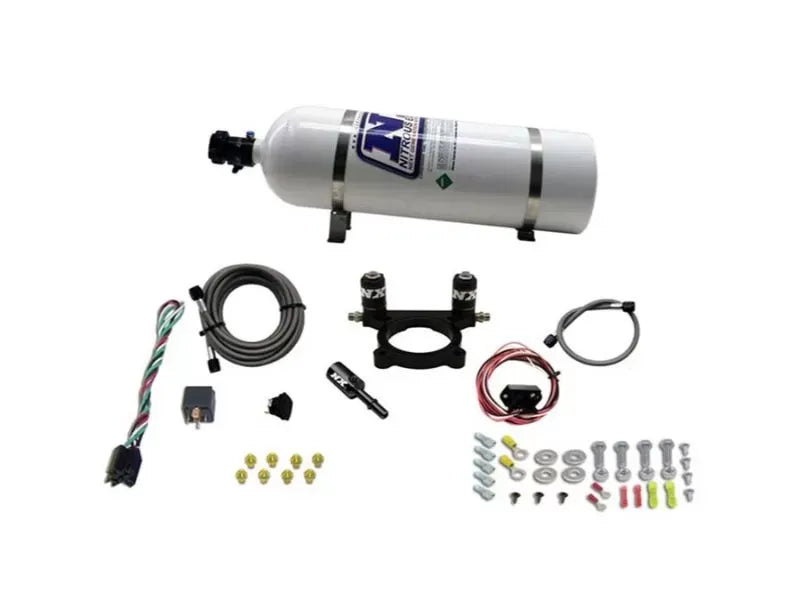 Nitrous Express Nitrous Plate Kit 35-100HP with 15lb Bottle for Subaru BRZ & Scion FR-S 2013+