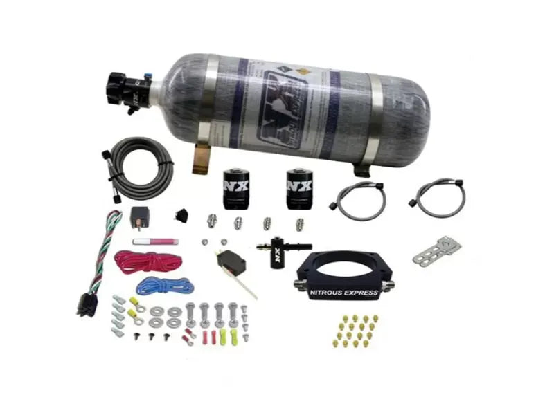 Nitrous Express Nitrous Plate Kit 50-300HP for 2020-2024 Chevrolet C8 Corvette 12lbs Bottle