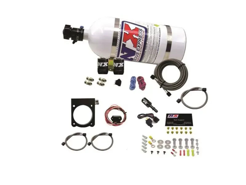 Nitrous Express 50-200HP Nitrous Plate Kit with 10lb Bottle for Dodge 3.6L V6 2011-2020