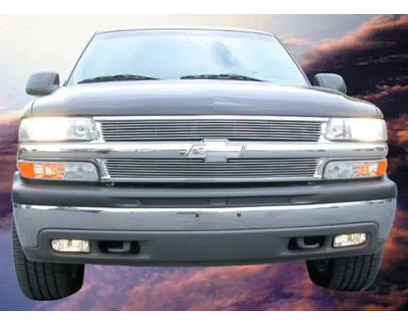 2000-2006 Tahoe/Sub, 99-02 Silverado 1500 Billet Grille, Polished, 2 Pc, Overlay - PN #21075