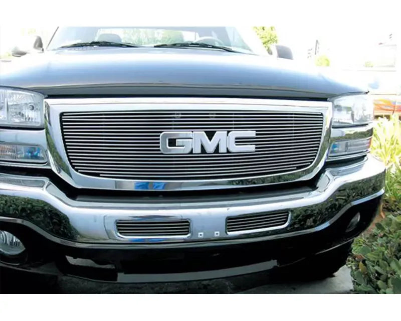 2003-2006 Sierra, 07 Classic Billet Grille, Polished, 1 Pc, Overlay - PN #21200