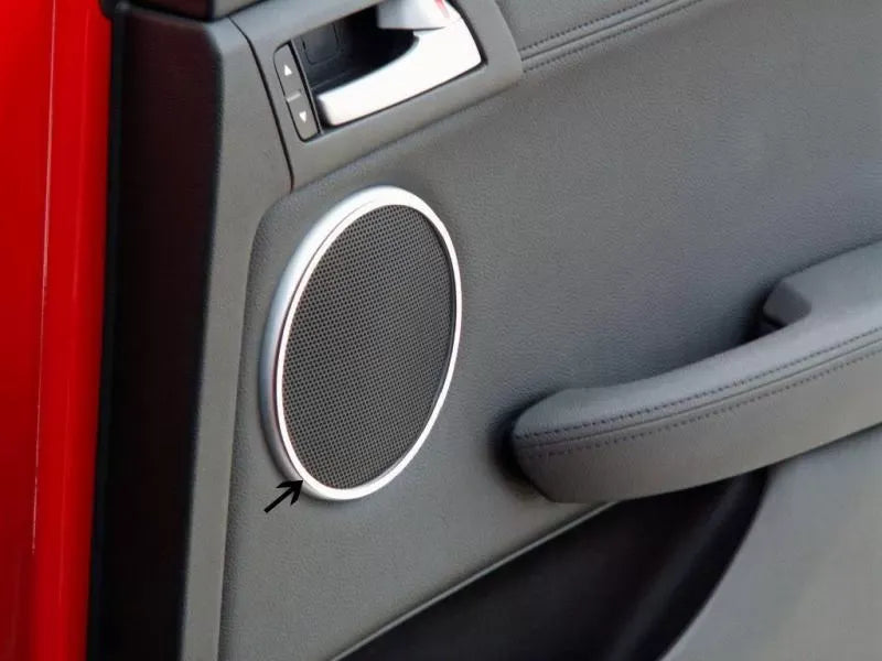 American Car Craft 2Pc Stainless Steel Front Car Door Speaker Trim Bezels Pontiac G8 2008-2009