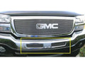 2003-2006 Sierra, 07 Classic Billet Bumper Grille, Polished, 1 Pc, Bolt-On, Top Bumper Openings - PN #25201