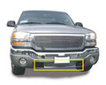 2003-2006 Sierra, 07 Classic Billet Bumper Grille, Polished, 1 Pc, Bolt-On, Between Tow Hooks - PN #25202