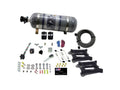 Nitrous Express 50-300HP Dual 4150 Alcohol Nitrous Kit with 12lbs Bottle, Stage 6 Plate System