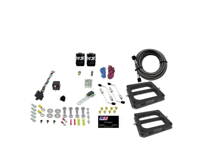 Nitrous Express 50-300HP Dual 4500 Dominator Nitrous Kit Without Bottle - Stage 6