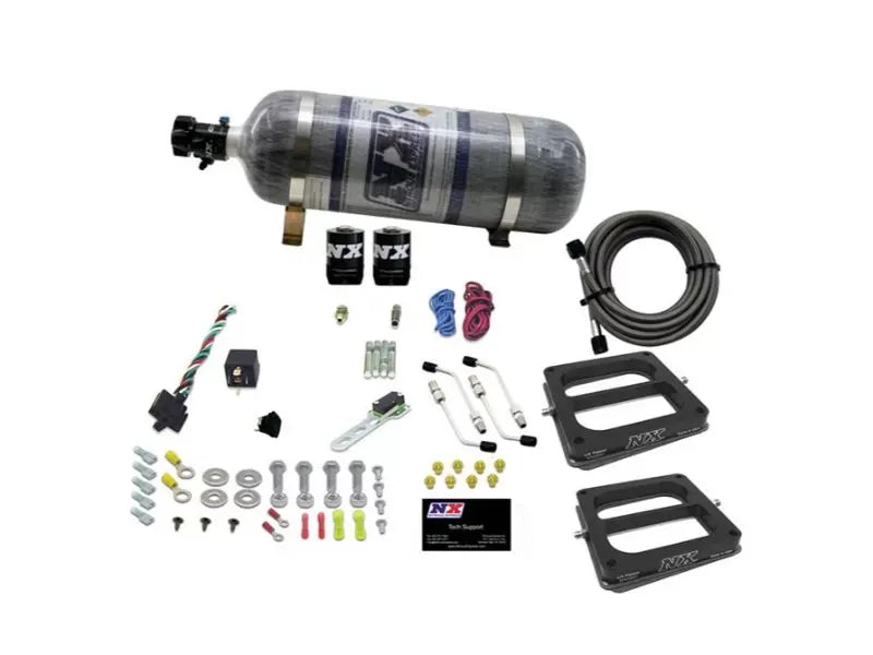 Nitrous Express 50-300HP Dual 4500 Dominator Nitrous Kit with 12lbs Bottle