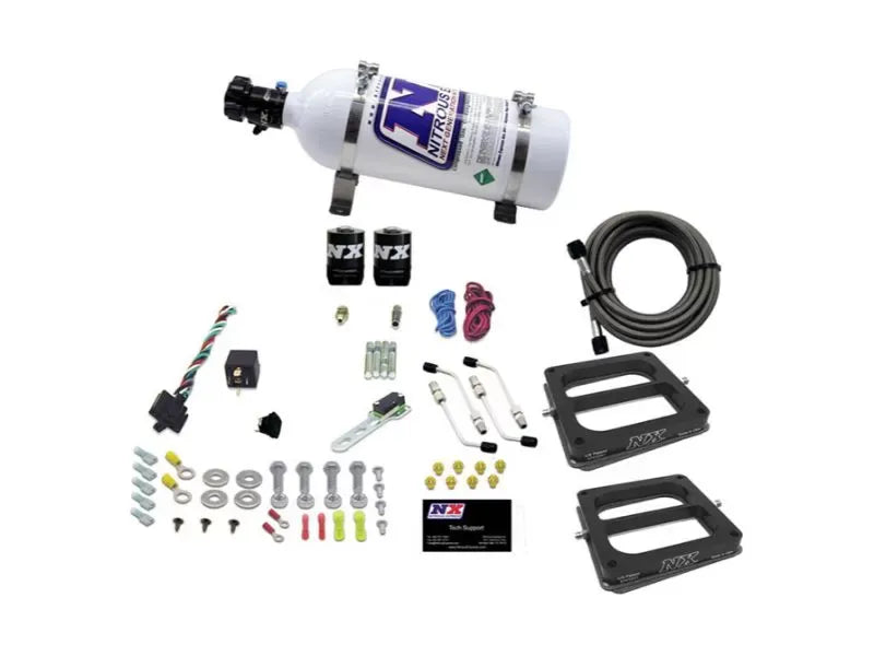 Nitrous Express 50-300HP Dual 4500 Dominator Alcohol Nitrous Kit with 5lbs Bottle