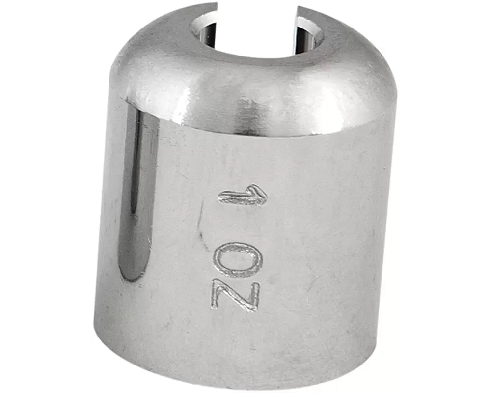 K&L 10pcs 1oz Chrome Spoked Wheel Weight