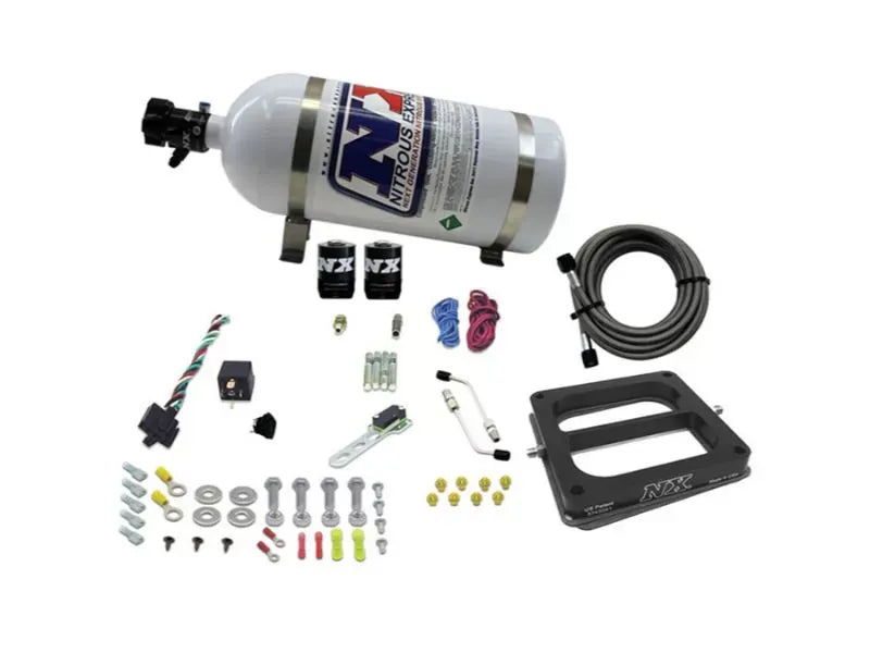 Nitrous Express 50-200HP 4500 Dominator Hitman Nitrous Kit with 10lbs Bottle